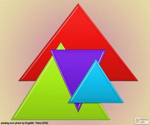 Puzzle Ισόπλευρο τρίγωνο